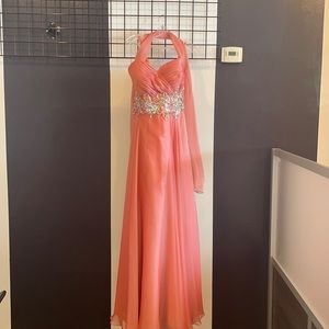 Coral Nina Canacci Formal Dress